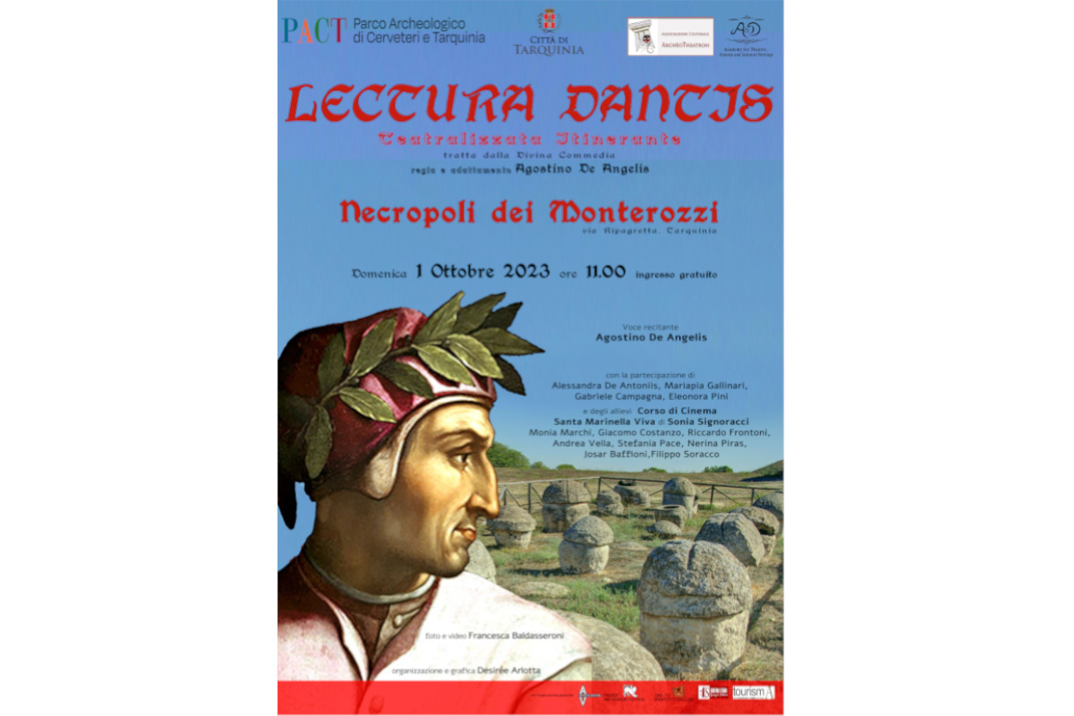 Scopri di più sull'articolo Lectura Dantis alla Necropoli dei Monterozzi di Tarquinia