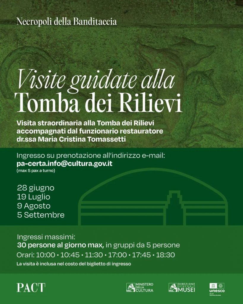 Visita-Tomba-dei-Rilievi-Necropoli-Cerveteri-locandina-evento