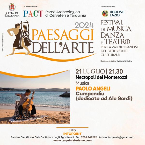 Scopri di più sull'articolo Cumpendiu Concerto di Paolo Angeli – Festival Paesaggi dell’Arte 2024