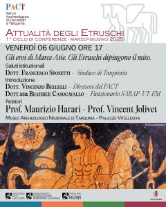 Scopri di più sull'articolo Gli eroi di Marce Atie. Gli Etruschi dipingono il mito.