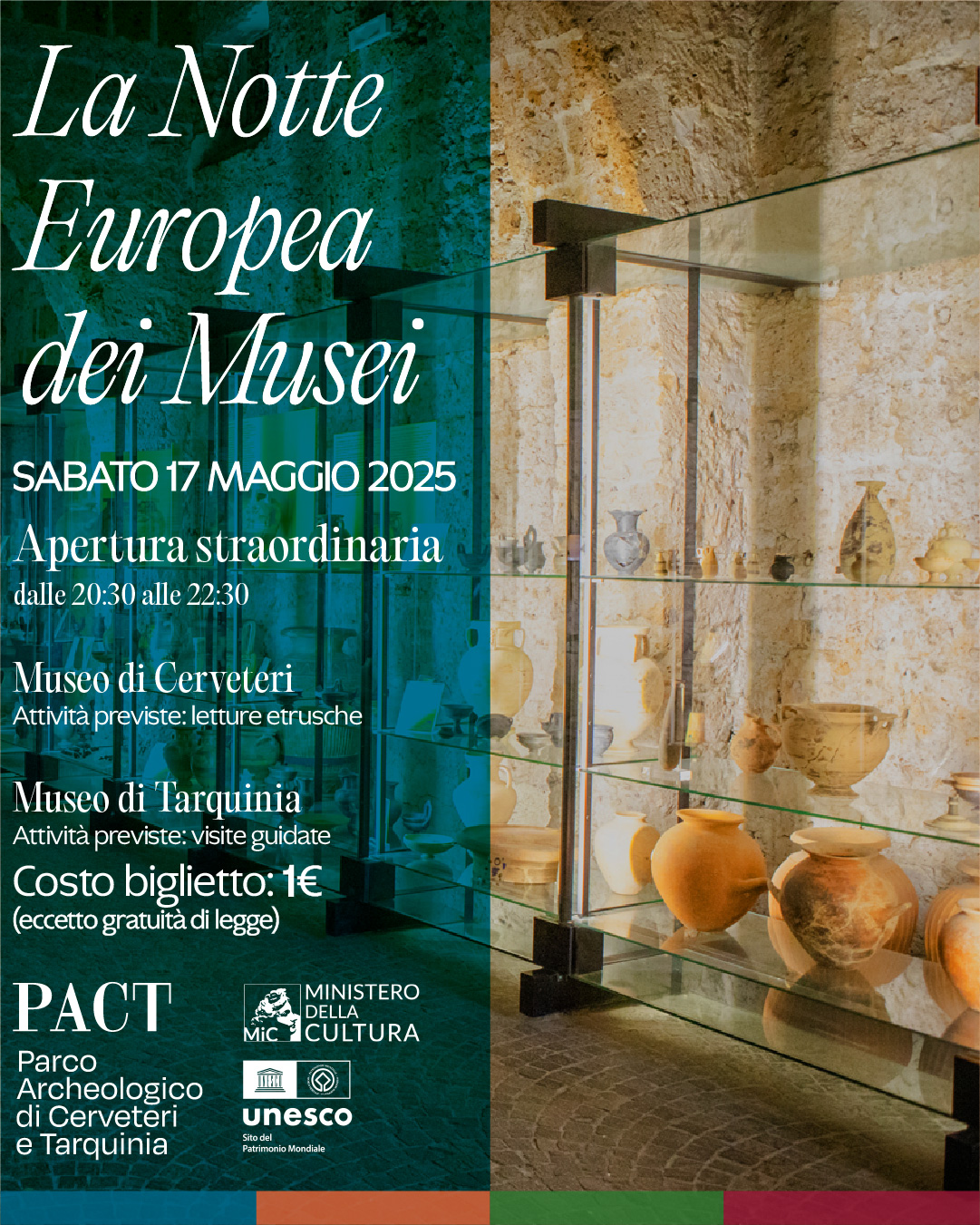 Scopri di più sull'articolo Notte europea dei Musei 2025 al PACT