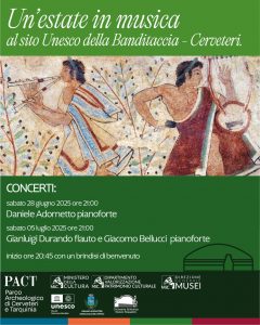 Scopri di più sull'articolo UN’ESTATE IN MUSICA al Sito UNESCO della Banditaccia