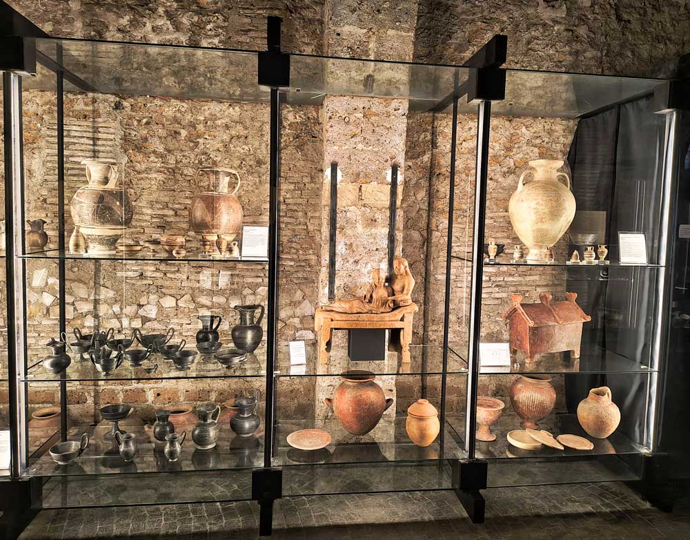 Riapertura piano terra museo di Cerveteri