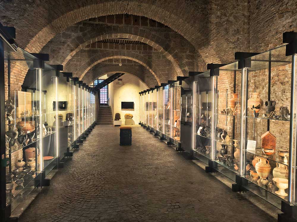 Riapertura piano terra museo di Cerveteri