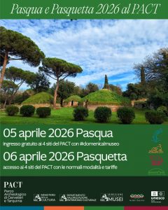Scopri di più sull'articolo Pasqua e Pasquetta 2026 al PACT