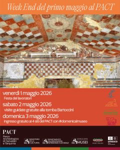 Scopri di più sull'articolo Week End del primo maggio 2026 al PACT