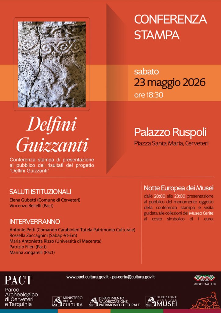 Annuncio conferenza stampa e presentazione al pubblico dei risultati del progetto scientifico “Delfini guizzanti”.