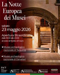 Scopri di più sull'articolo Notte Europea dei Musei 2026